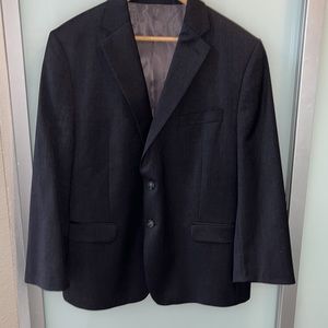 Charcoal grey suit